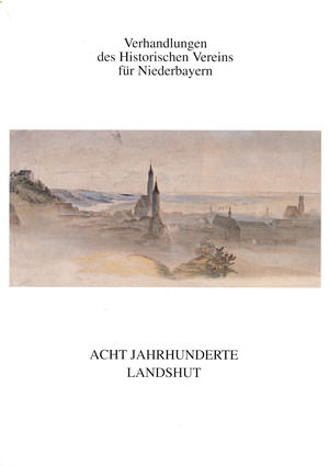  - Verhandlungen des Historischen Vereins für Niederbayern